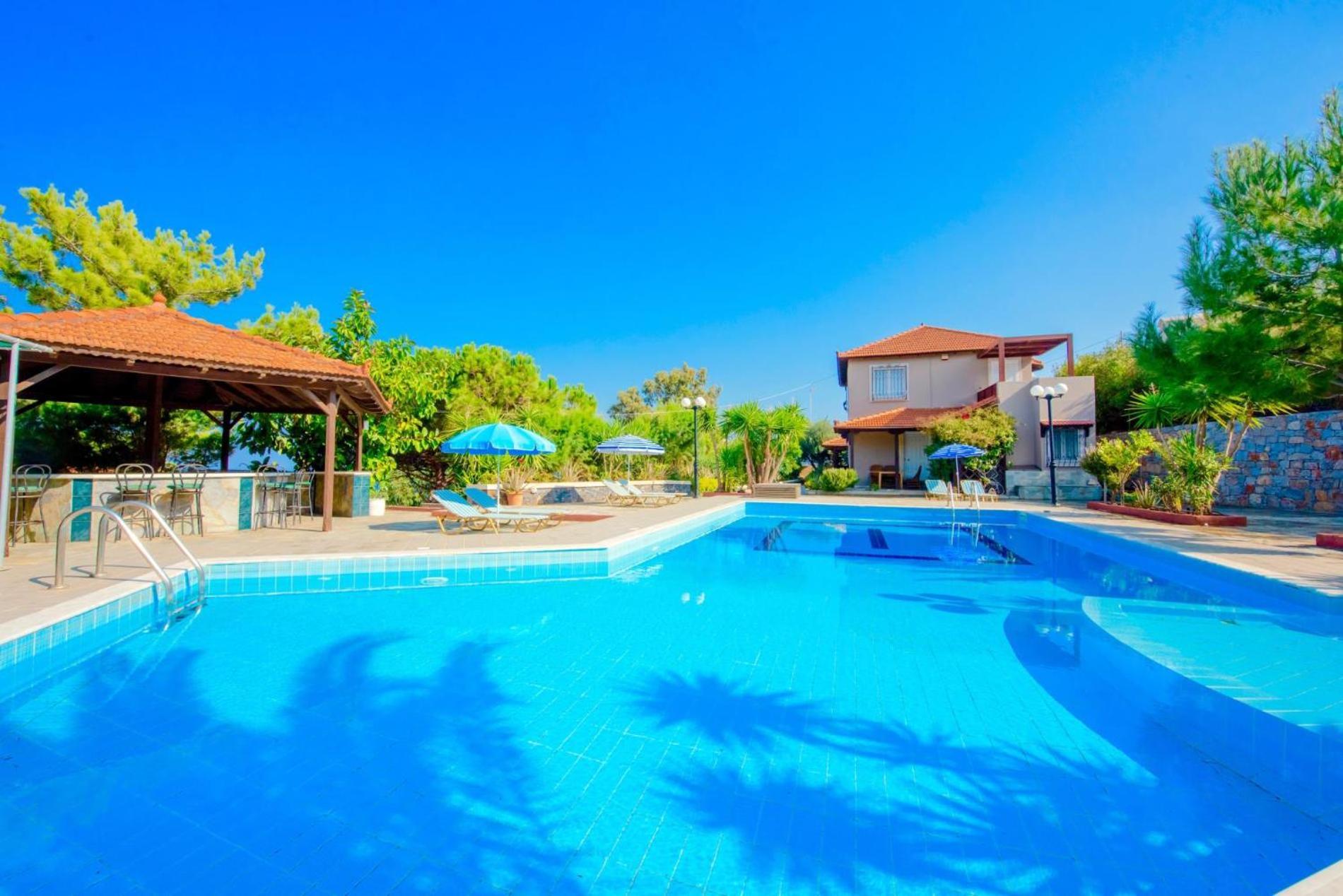 Villa Apollo Agia Pelagia Exterior foto