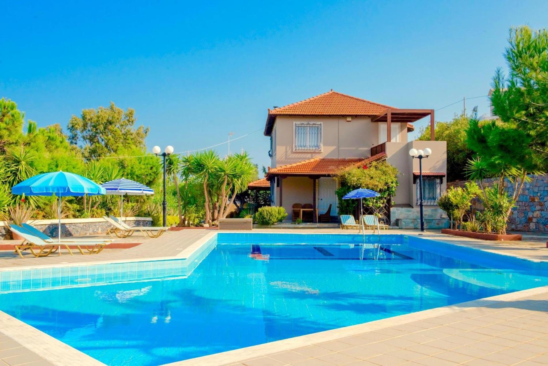 Villa Apollo Agia Pelagia Exterior foto