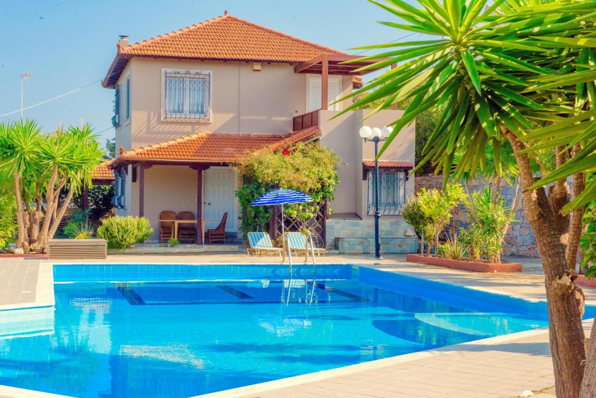 Villa Apollo Agia Pelagia Exterior foto