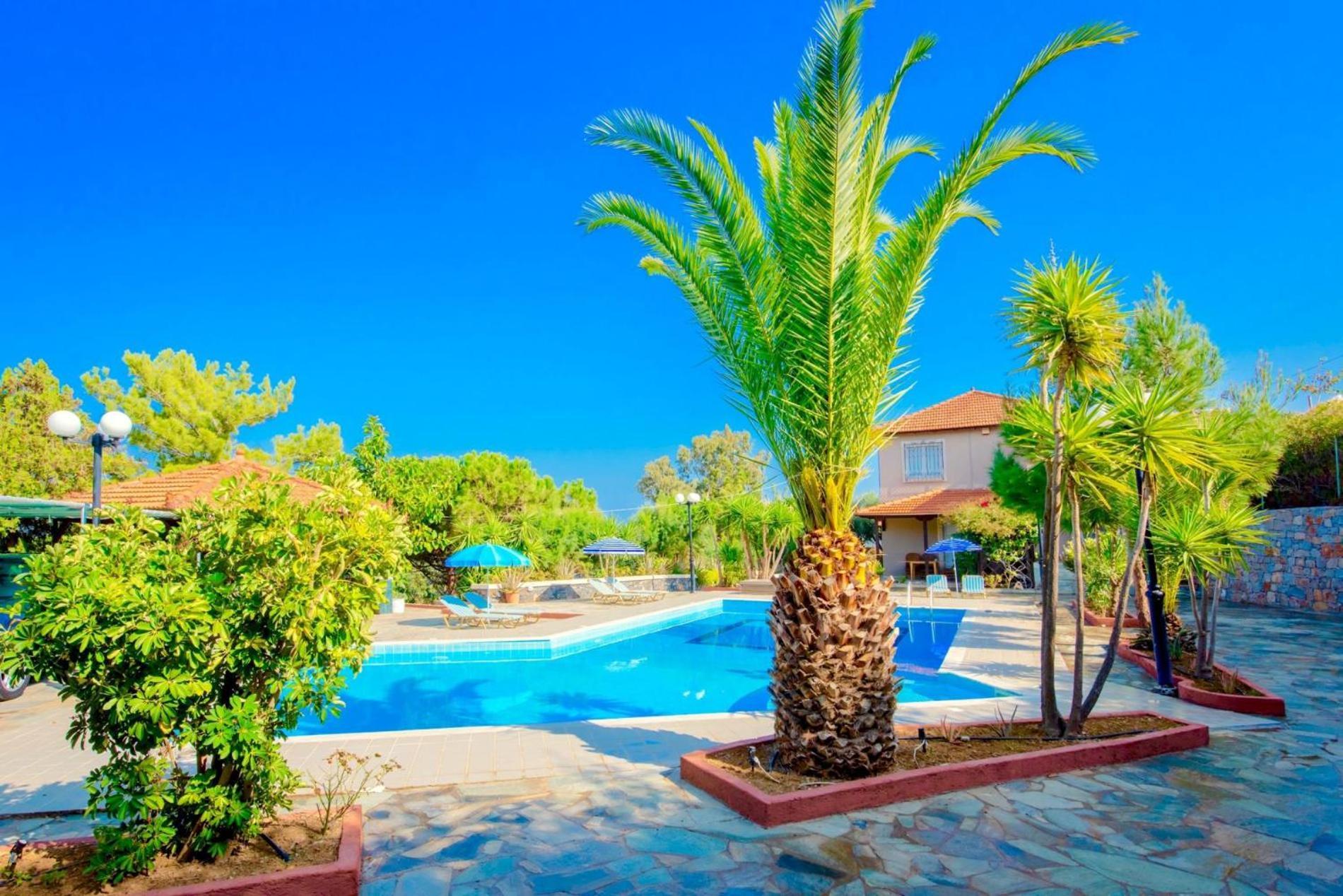 Villa Apollo Agia Pelagia Exterior foto