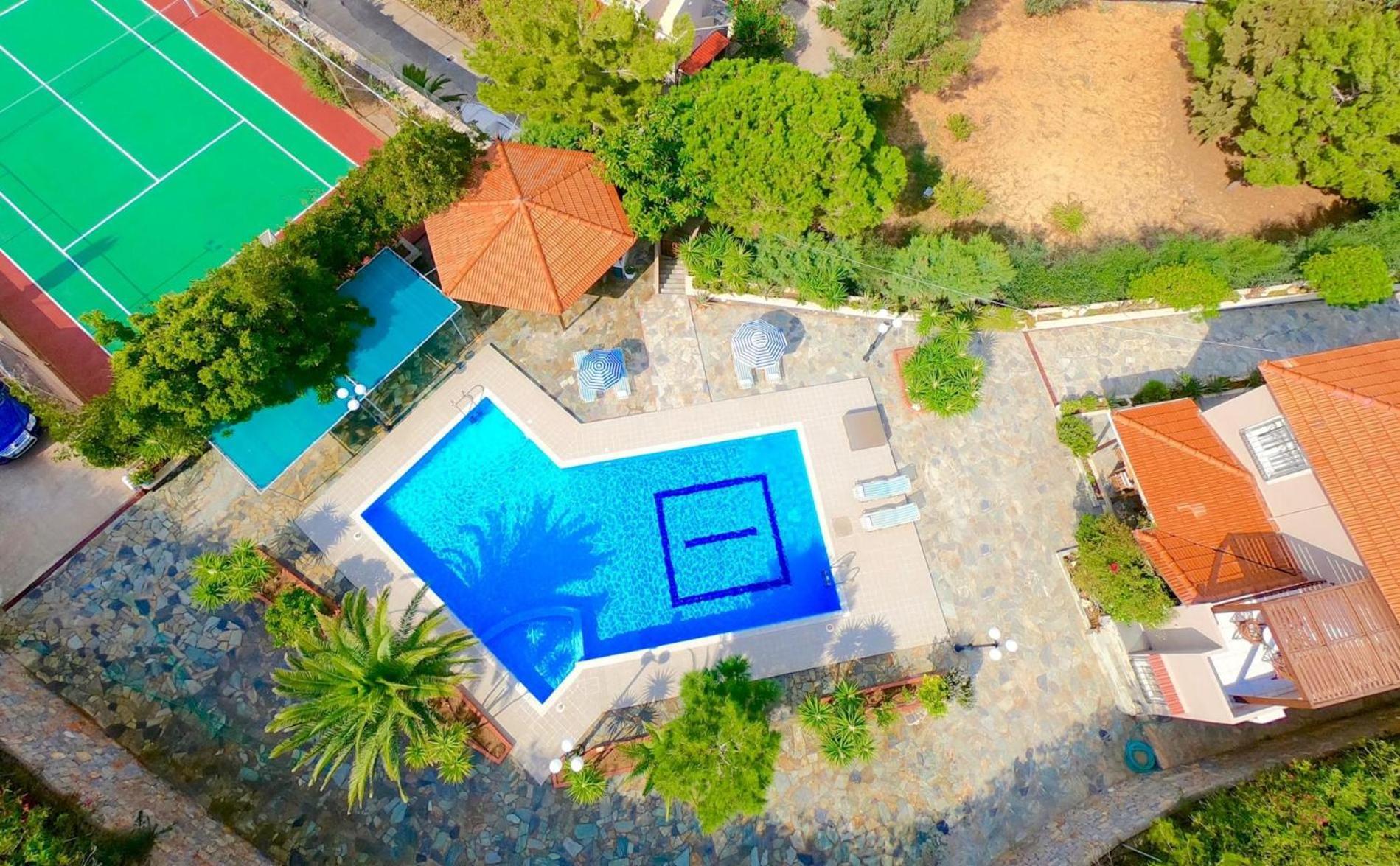 Villa Apollo Agia Pelagia Exterior foto