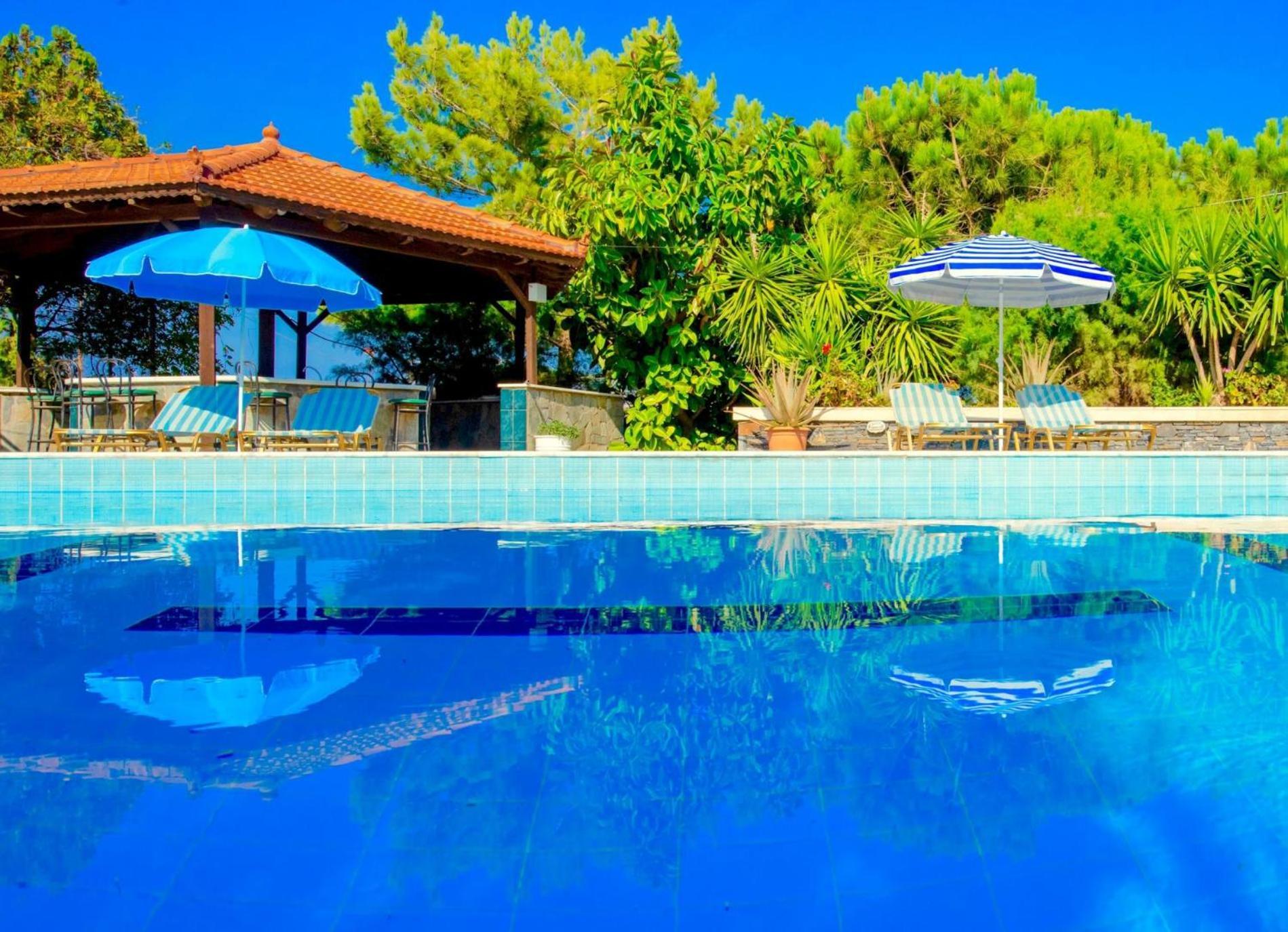 Villa Apollo Agia Pelagia Exterior foto